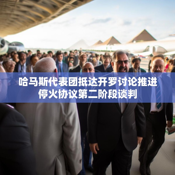 哈马斯代表团抵达开罗讨论推进停火协议第二阶段谈判
