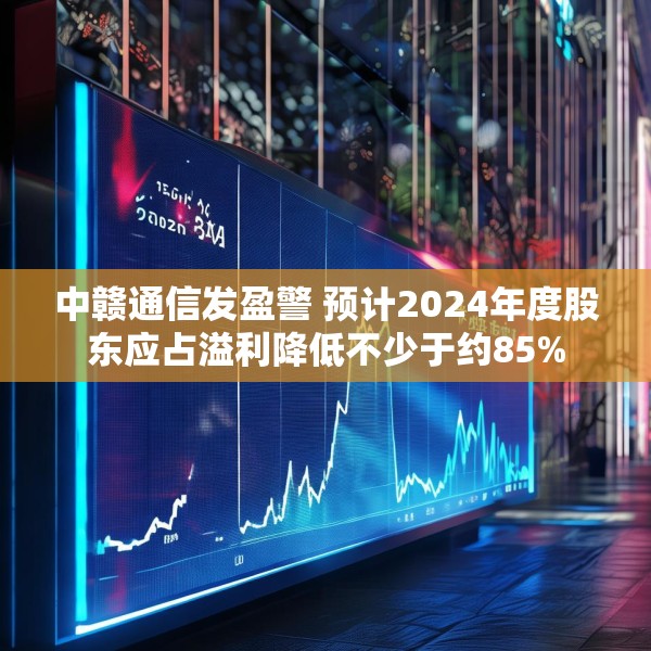 中赣通信发盈警 预计2024年度股东应占溢利降低不少于约85%