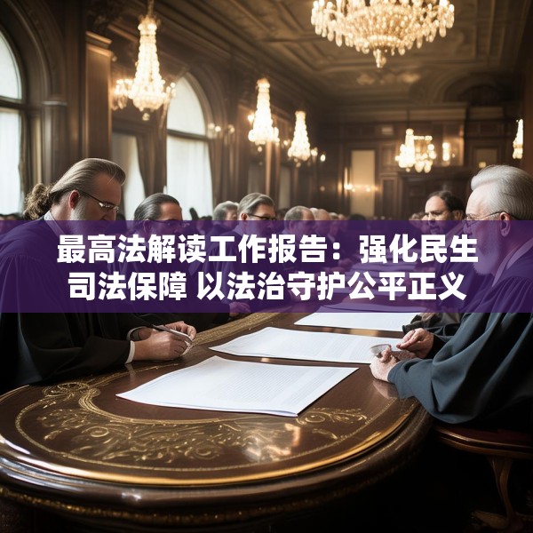 最高法解读工作报告：强化民生司法保障 以法治守护公平正义