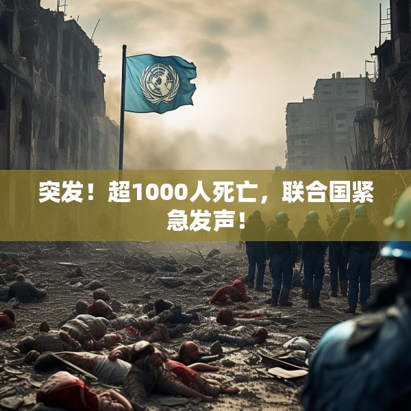 突发！超1000人死亡，联合国紧急发声！