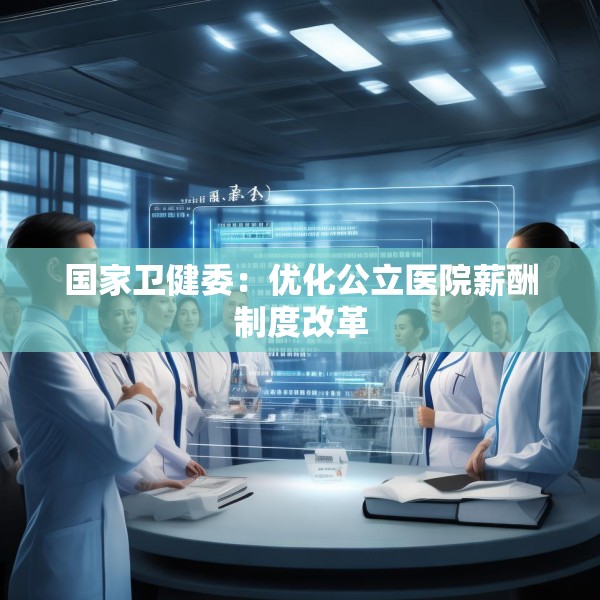 国家卫健委：优化公立医院薪酬制度改革