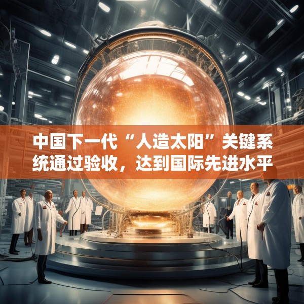 中国下一代“人造太阳”关键系统通过验收，达到国际先进水平