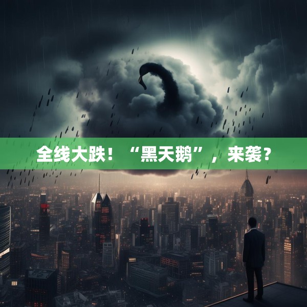 全线大跌！“黑天鹅”，来袭？