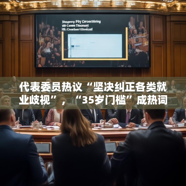 代表委员热议“坚决纠正各类就业歧视”，“35岁门槛”成热词
