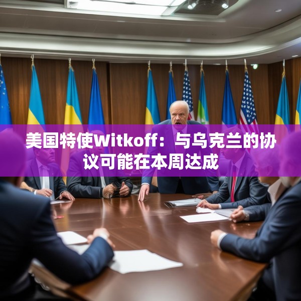 美国特使Witkoff：与乌克兰的协议可能在本周达成