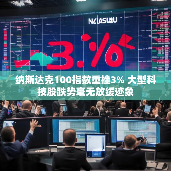 纳斯达克100指数重挫3% 大型科技股跌势毫无放缓迹象