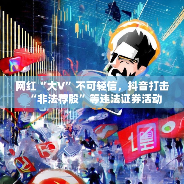 网红“大V”不可轻信，抖音打击“非法荐股”等违法证券活动
