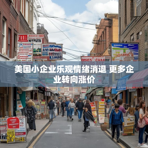 美国小企业乐观情绪消退 更多企业转向涨价