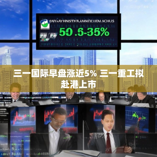 三一国际早盘涨近5% 三一重工拟赴港上市