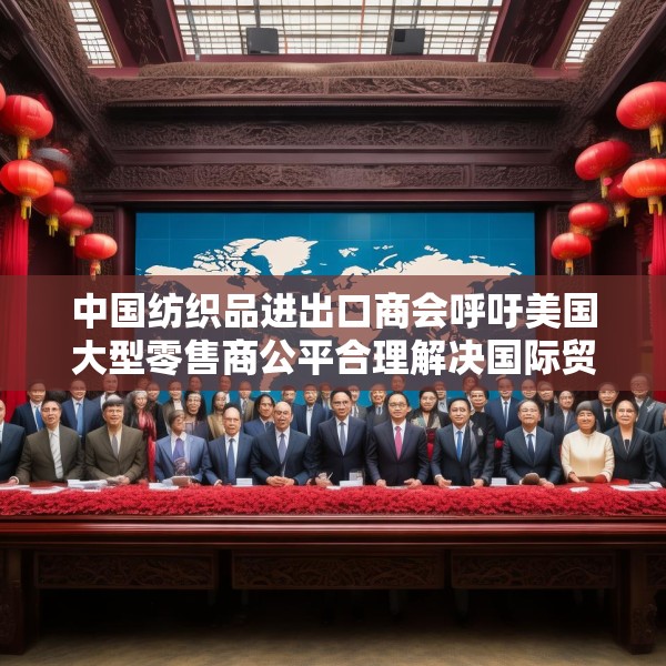 中国纺织品进出口商会呼吁美国大型零售商公平合理解决国际贸易问题