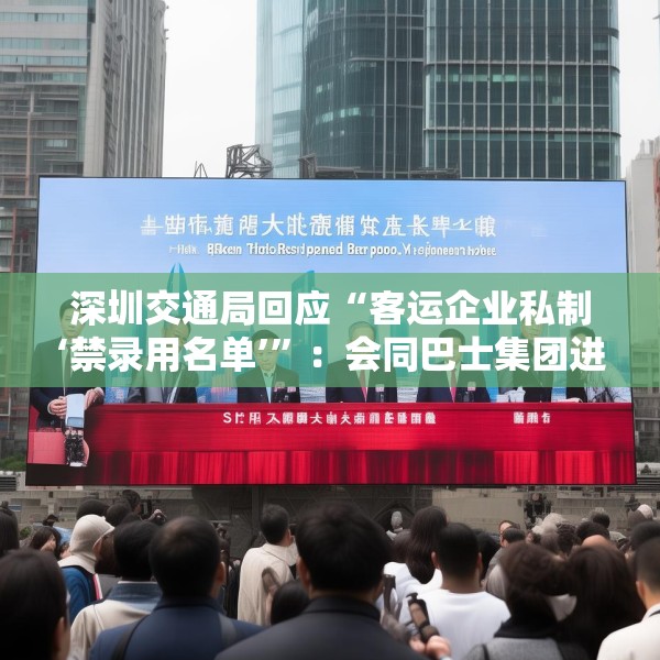 深圳交通局回应“客运企业私制‘禁录用名单’”：会同巴士集团进行核实