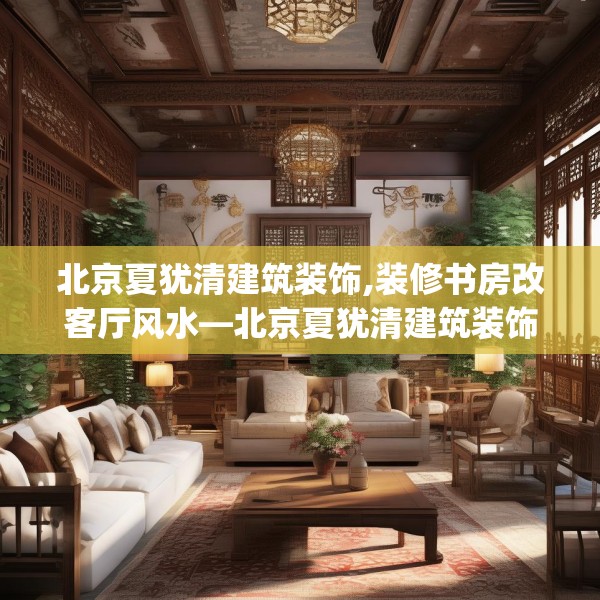 北京夏犹清建筑装饰,装修书房改客厅风水—北京夏犹清建筑装饰195.a71b72c75fgy.82fhsg