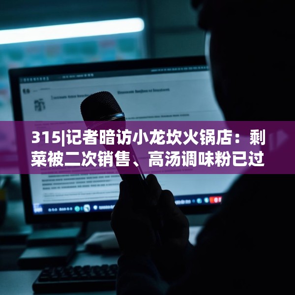 315|记者暗访小龙坎火锅店：剩菜被二次销售、高汤调味粉已过期却视而不见