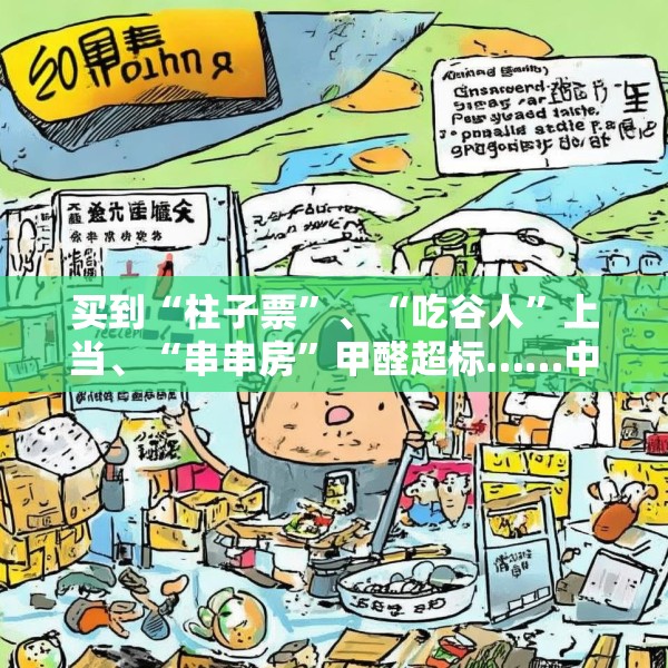 买到“柱子票”、“吃谷人”上当、“串串房”甲醛超标……中消协发布十大消费维权热点
