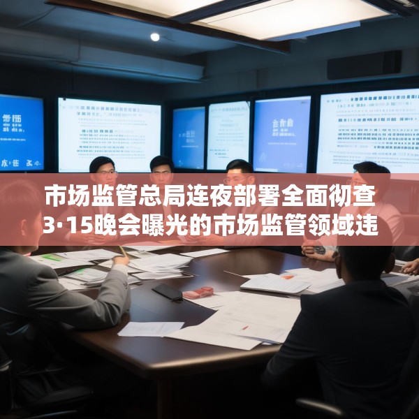 市场监管总局连夜部署全面彻查3·15晚会曝光的市场监管领域违法行为