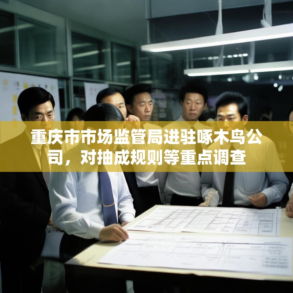 重庆市市场监管局进驻啄木鸟公司，对抽成规则等重点调查