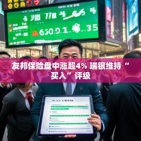 友邦保险盘中涨超4% 瑞银维持“买入”评级