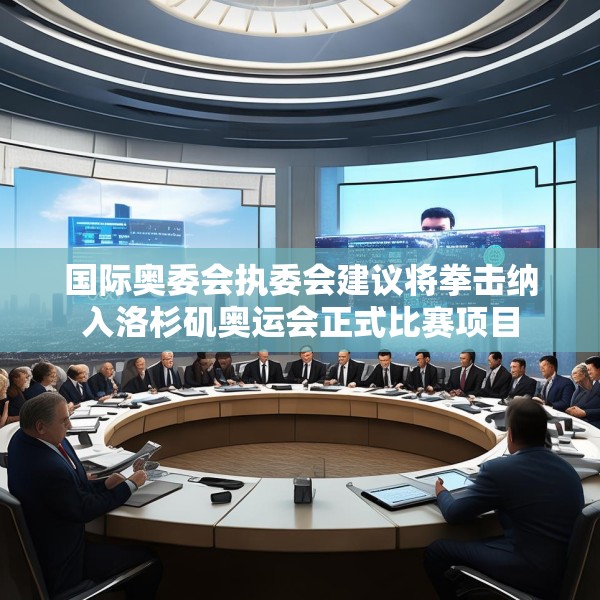 国际奥委会执委会建议将拳击纳入洛杉矶奥运会正式比赛项目