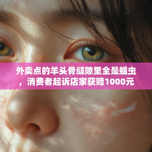 外卖点的羊头骨缝隙里全是蛆虫，消费者起诉店家获赔1000元