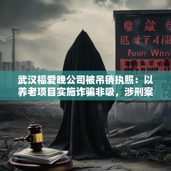 武汉福爱晚公司被吊销执照：以养老项目实施诈骗非吸，涉刑案已判决