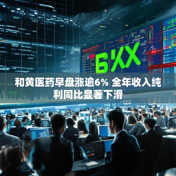 和黄医药早盘涨逾6% 全年收入纯利同比显著下滑