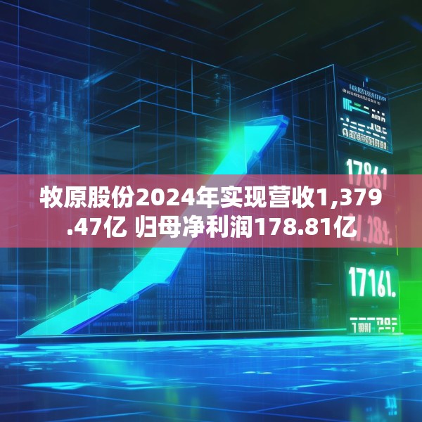 牧原股份2024年实现营收1,379.47亿 归母净利润178.81亿