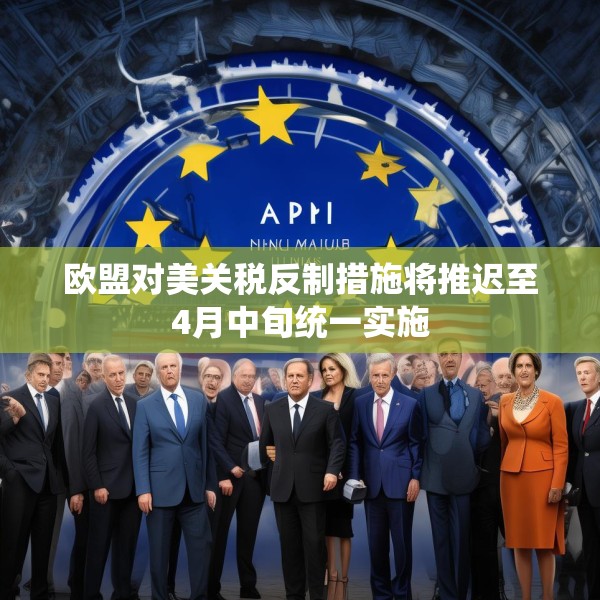 欧盟对美关税反制措施将推迟至4月中旬统一实施