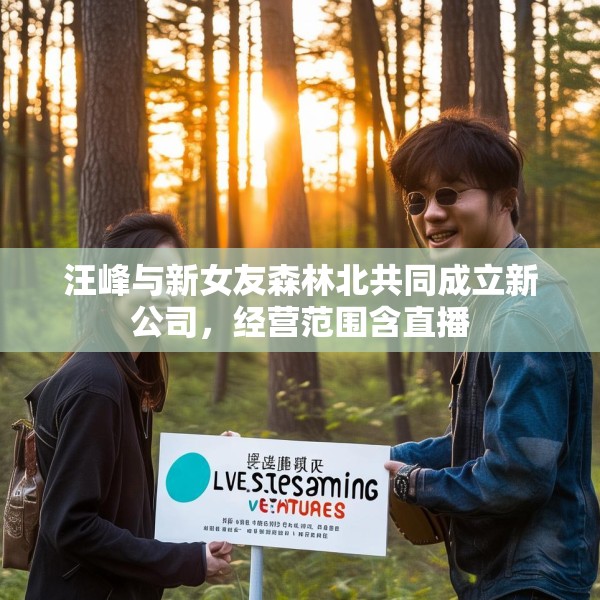 汪峰与新女友森林北共同成立新公司，经营范围含直播