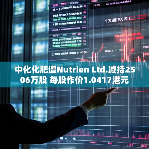 中化化肥遭Nutrien Ltd.减持2506万股 每股作价1.0417港元