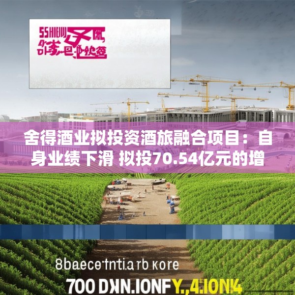 舍得酒业拟投资酒旅融合项目：自身业绩下滑 拟投70.54亿元的增产扩能项目进展缓慢