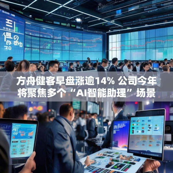 方舟健客早盘涨逾14% 公司今年将聚焦多个“AI智能助理”场景开发