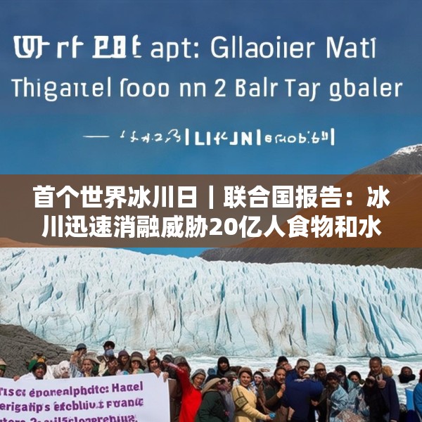 首个世界冰川日｜联合国报告：冰川迅速消融威胁20亿人食物和水供应