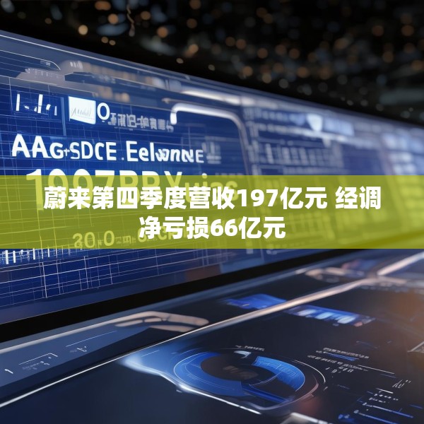 蔚来第四季度营收197亿元 经调净亏损66亿元