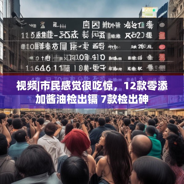 视频|市民感觉很吃惊，12款零添加酱油检出镉 7款检出砷