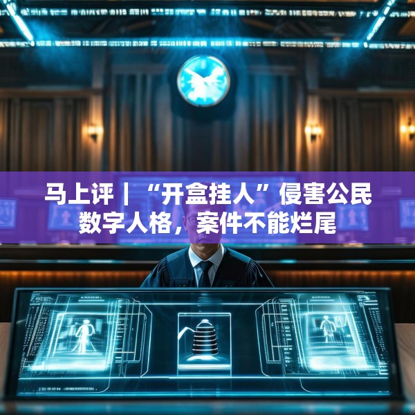 马上评｜“开盒挂人”侵害公民数字人格，案件不能烂尾
