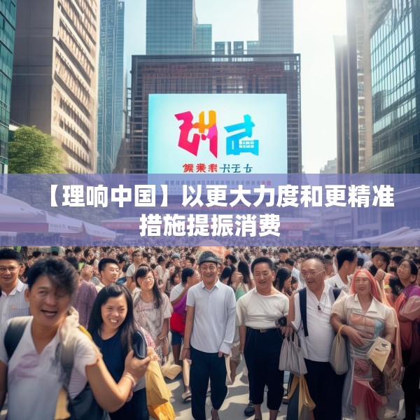 【理响中国】以更大力度和更精准措施提振消费
