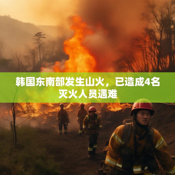 韩国东南部发生山火，已造成4名灭火人员遇难