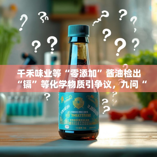 千禾味业等“零添加”酱油检出“镉”等化学物质引争议，九问“零添加”