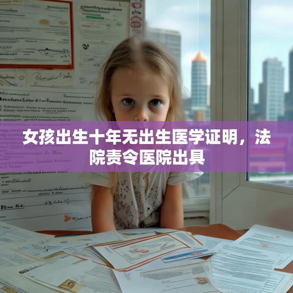 女孩出生十年无出生医学证明，法院责令医院出具