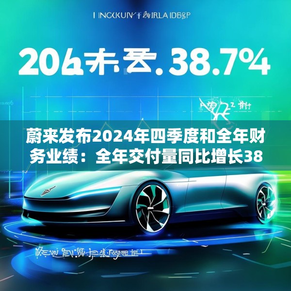 蔚来发布2024年四季度和全年财务业绩：全年交付量同比增长38.7%，创历史新高 