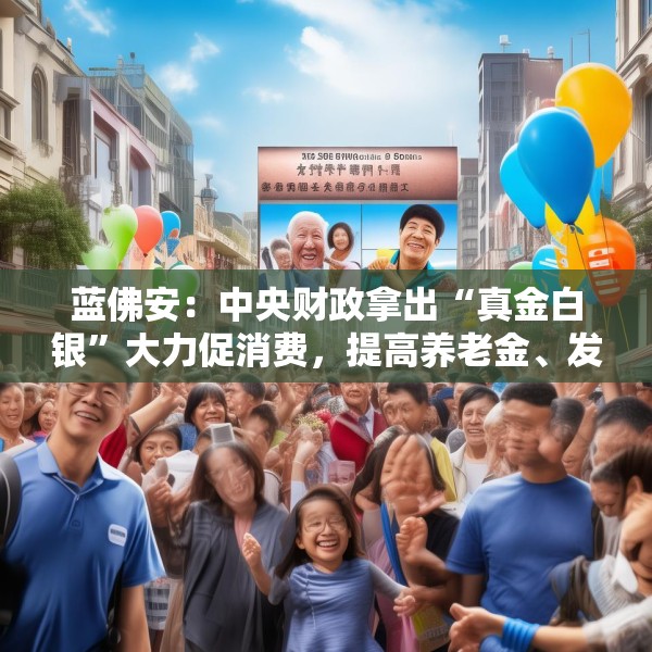 蓝佛安：中央财政拿出“真金白银”大力促消费，提高养老金、发放育儿补贴等增强消费能力