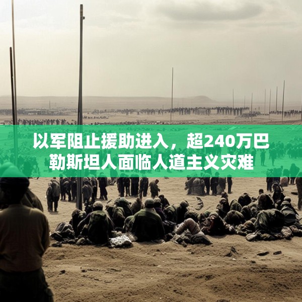 以军阻止援助进入，超240万巴勒斯坦人面临人道主义灾难
