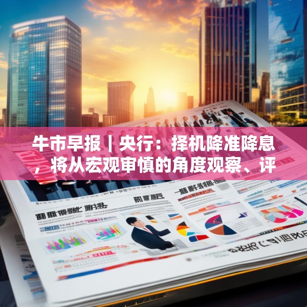 牛市早报｜央行：择机降准降息，将从宏观审慎的角度观察、评估债市运行情况