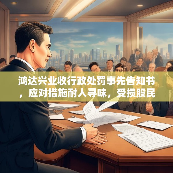 鸿达兴业收行政处罚事先告知书，应对措施耐人寻味，受损股民快索赔