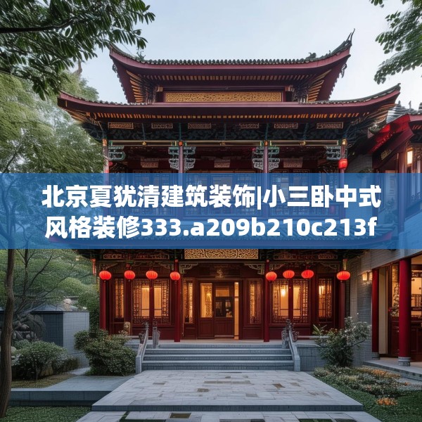 北京夏犹清建筑装饰|小三卧中式风格装修333.a209b210c213fgy.220fghfd