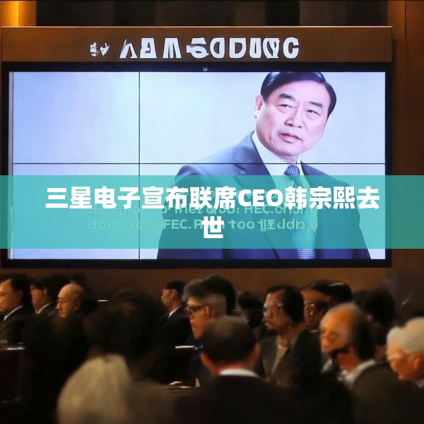三星电子宣布联席CEO韩宗熙去世
