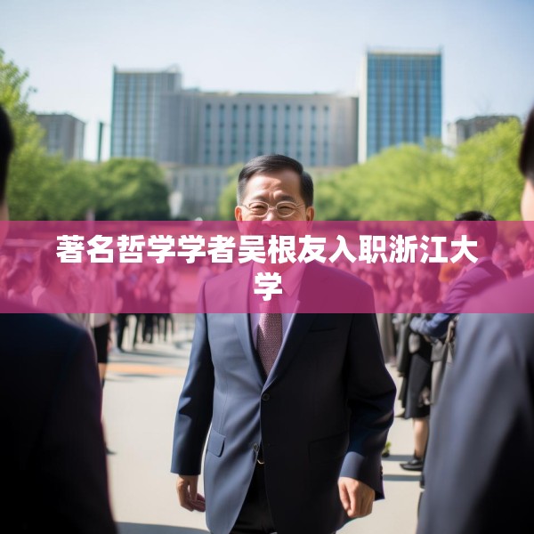 著名哲学学者吴根友入职浙江大学
