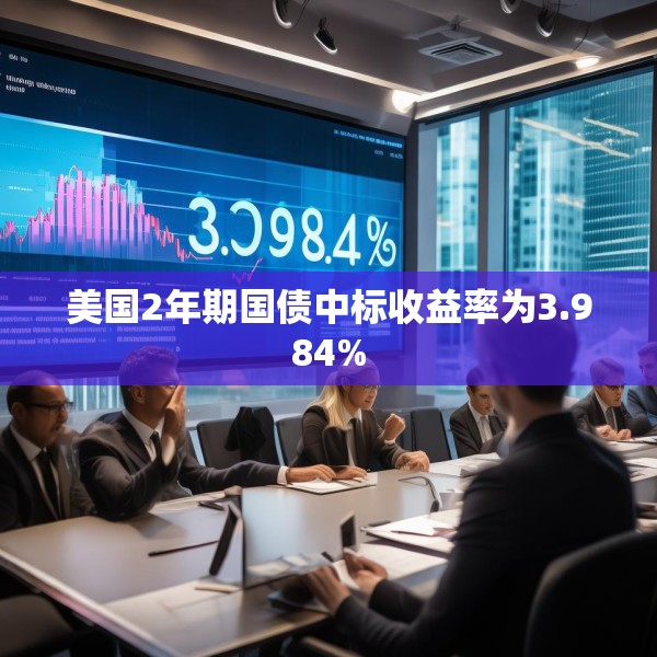美国2年期国债中标收益率为3.984%