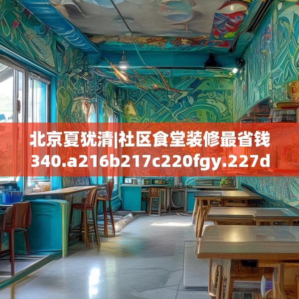 北京夏犹清|社区食堂装修最省钱340.a216b217c220fgy.227dewqe