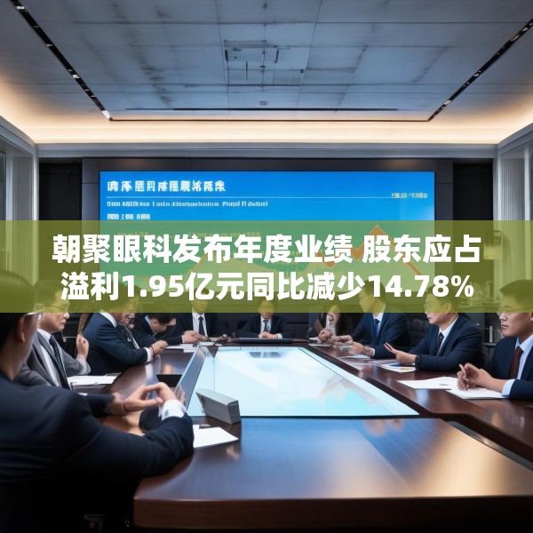 朝聚眼科发布年度业绩 股东应占溢利1.95亿元同比减少14.78%